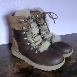 UGG Australia VIKI WATERPROOF EXPOSED Lace Up 1017493 Chestnut